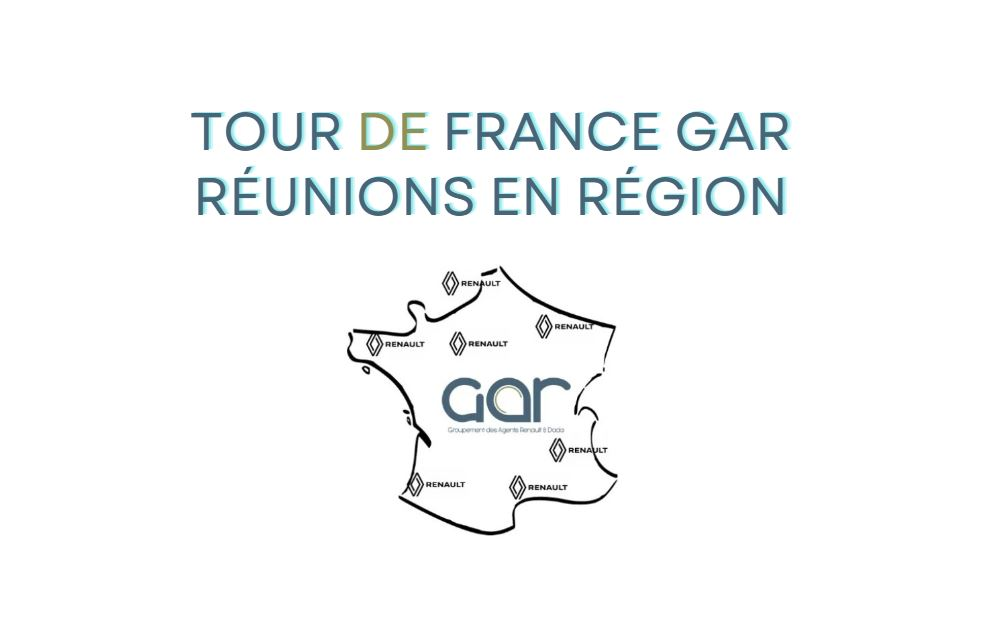 Tour de France GAR - Réunion en région à Bordeaux le 15 novembre 2024