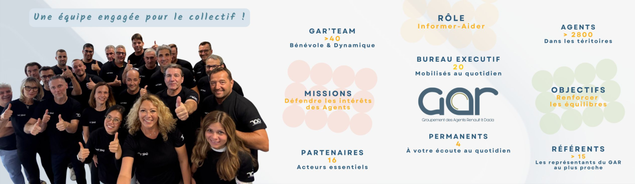 Le GAR - une équipe engagée pour le collectif !