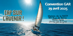 A NOTER DANS VOS AGENDAS :  CONVENTION GAR2025                 le Mardi 29 Avril 2025