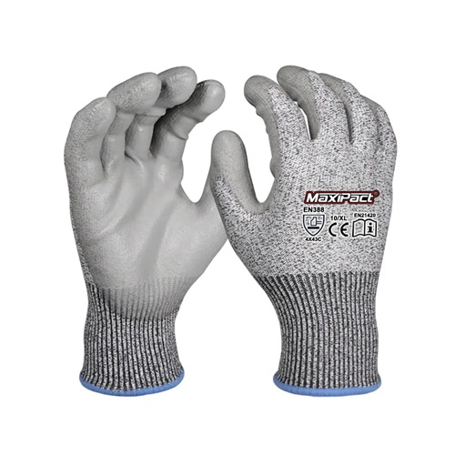 GAC - Gants anti-coupure - lot de 12 paires (Résiste aux coupures niveau 5)