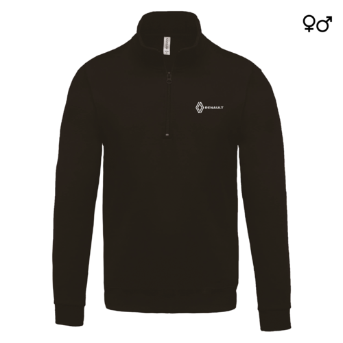 K478 - Sweat-shirt col zippé Homme