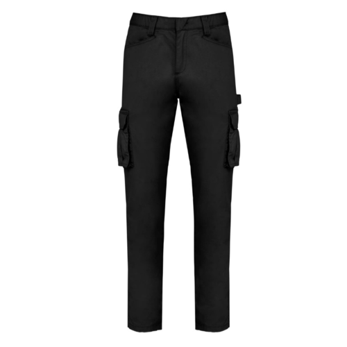 K703-VF - Pantalon Atelier multipoches Homme - 65% coton biologique VENTE FLASH