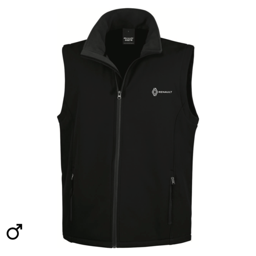 R232 - Bodywarmer Softshell 2 couches Homme
