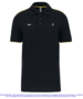 K270NJA-P - Polo Day To Day liseré jaune Homme PROMO