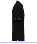 K270NJA-P - Polo Day To Day liseré jaune Homme PROMO
