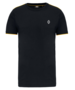 K3020NJA-P - T-shirt Day To Day liseré jaune Homme PROMO