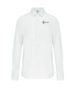 K541B-VF - Chemise popeline manches longues Homme coupe droite - Blanc VENTE FLASH