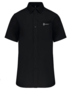 K543N - Chemise popeline manches courtes Homme - Noir