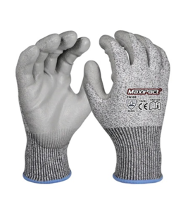 GAC - Gants anti-coupure - lot de 12 paires (Résiste aux coupures niveau 5)