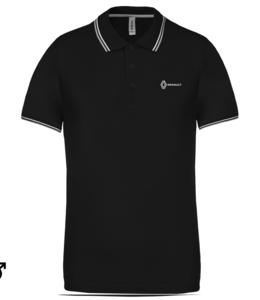 K250-P - Polo liseré manches courtes Homme PROMO