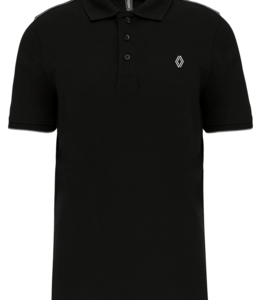 K270NGR-P - Polo Day To Day liseré gris Homme PROMO