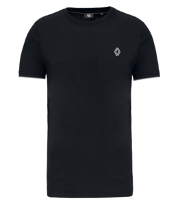 K3020NGR-P - T-shirt Day To Day liseré gris - Homme PROMO