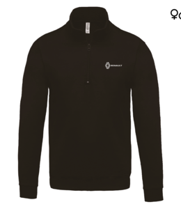 K478-P - Sweat-shirt col zippé Homme PROMO