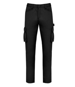K703-VF - Pantalon Atelier multipoches Homme - 65% coton biologique VENTE FLASH