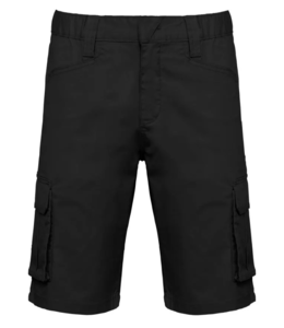 K713-P - Bermuda multipoches Homme - 65% coton biologique PROMO