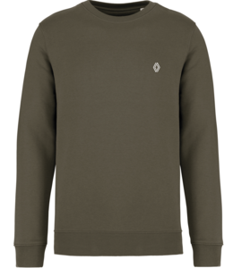 NS400-P - Sweat-shirt écoresponsable à col rond Unisexe - coloris kaki PROMO