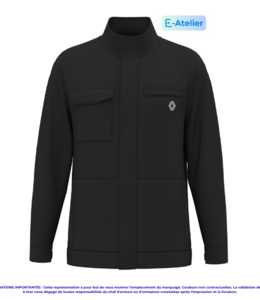 WK640-P - Veste de travail sans métal 60% coton Unisexe PROMO