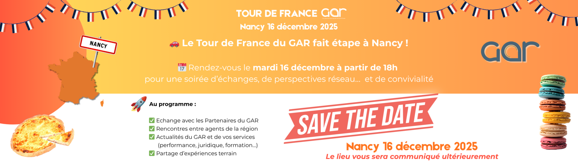 🚗 Le Tour de France du GAR fait étape à Nancy !